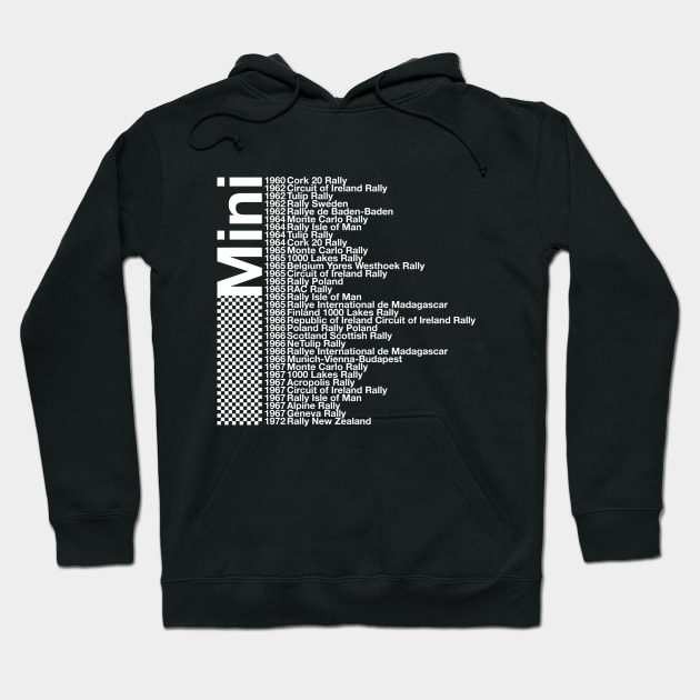 Mini Rally Wins by Year Hoodie by YourGoods